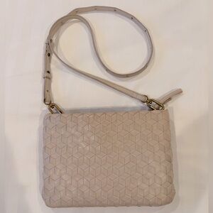 Madewell Puff Woven Crossbody Bag